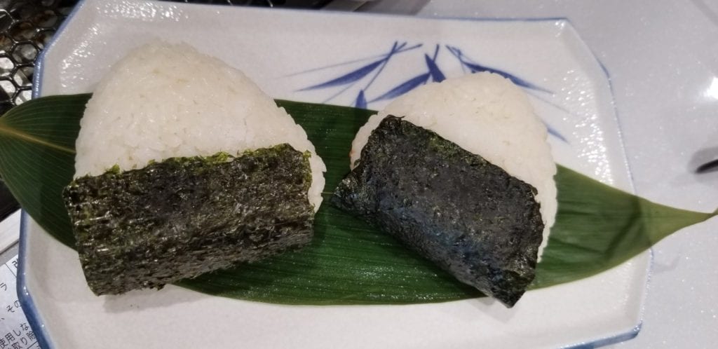 Hand made Onigiri